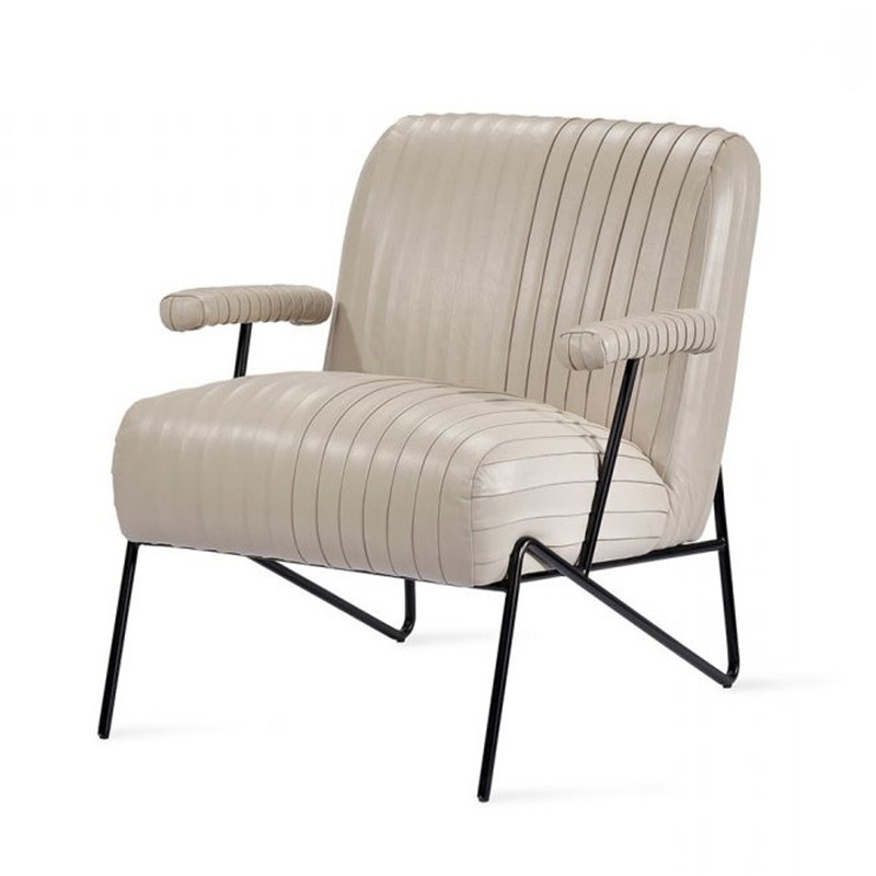 HW Home Merritt Stone Leather Chair featured in the Sie FilmCenter furniture collection