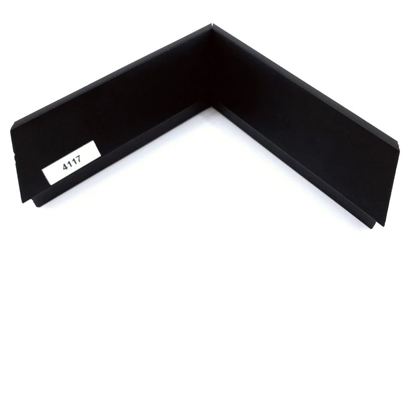 Black frame corner sample, profile 4117